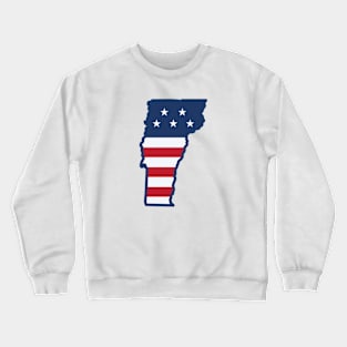 Stars and Stripes Vermont Crewneck Sweatshirt